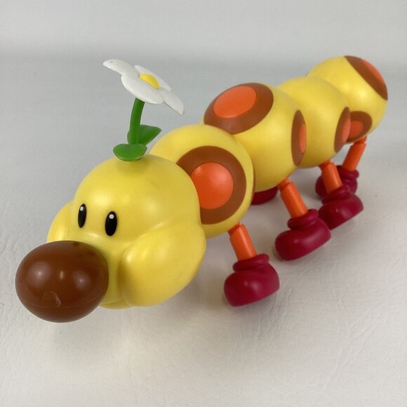 Nintendo Super Mario Wiggler Video Game Character Action Figure Toy 2023 Jakks - Picture 5 of 7